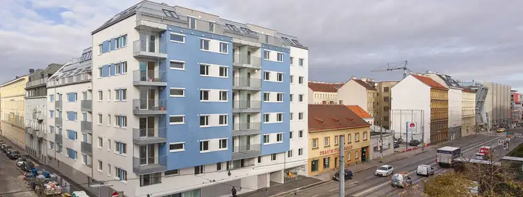 2-Zimmer-Neubauwohnung inkl. Komplettküche, Balkon-Außenfläche und Kellerabteil/ PG15 Top 31