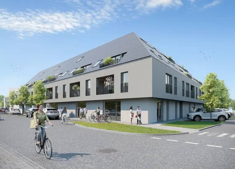 Frei gestaltbare Büro- oder Geschäftsfläche von 60 - 450 m² im Zentrum von Frauental in durchdesignten Neubau