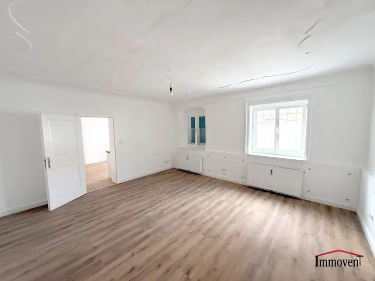 Komplett neu saniert, 2-Zimmer-Altbaubüro in zentraler Lage