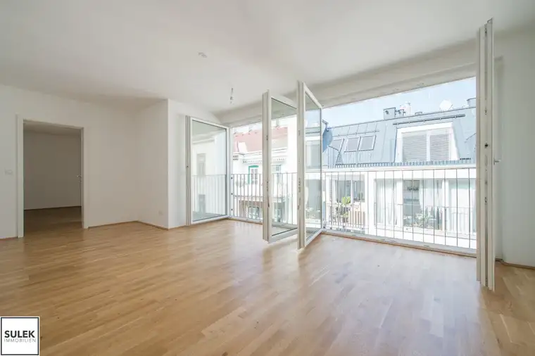 helle 2-Zimmer-Neubauwohnung im Innenhof mit guter Raumaufteilung! (Währingerstraße) - ab sofort !
