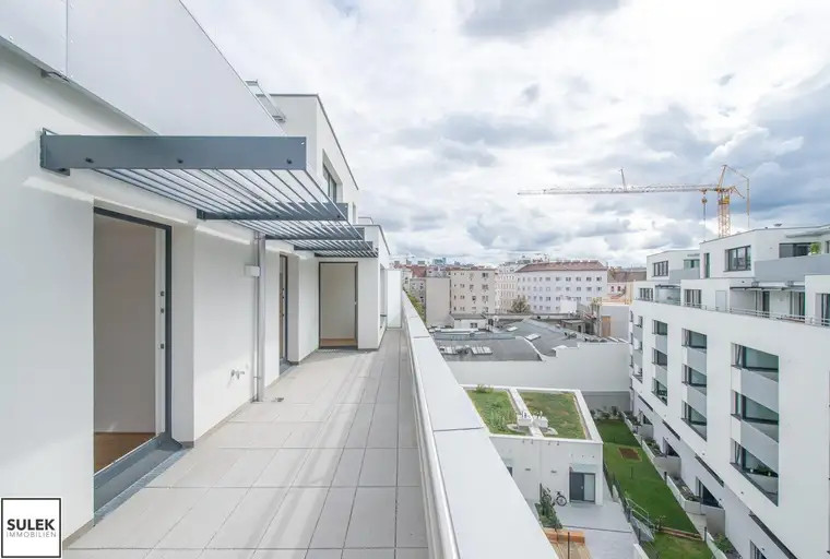 VIDEOTOUR: 3 Zimmer Wohnung mit 20m² Dachterrasse - beziehbar ab Juli! Neubau!