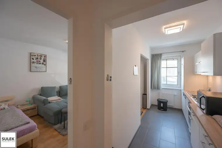 befristet (08/2027) vermietete 1-Zimmer-Wohnung in Laxenburg
