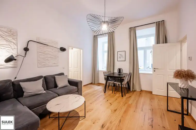 gemütliche Kleinwohnung in Hofruhelage in Margareten -künftig mit U2 Verbindung!