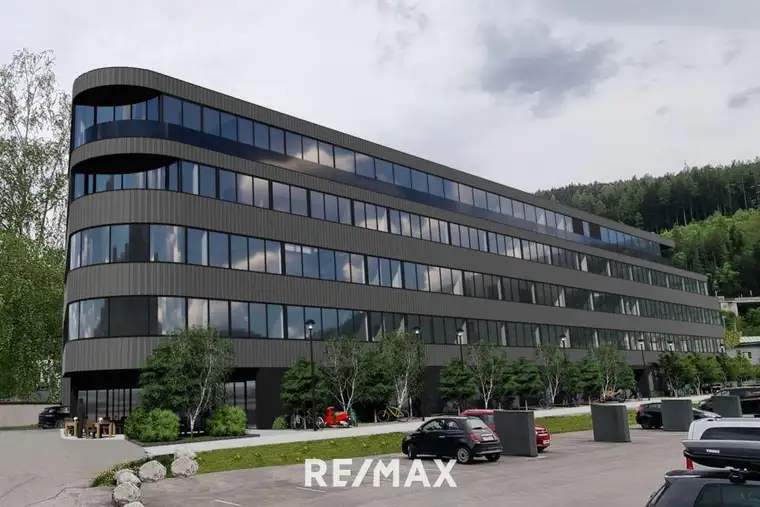Ein modernes Bürohaus entsteht im Westen von Innsbruck - "Office Center West"