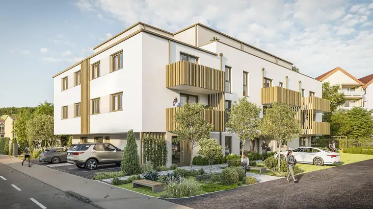 Neubau-Wohnung in Eisenstadt mit Balkon