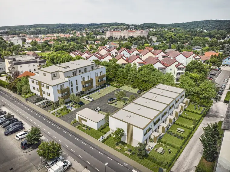 Attraktives Reihenhaus in ruhiger Lage in Eisenstadt – Fertigstellung ab 2026
