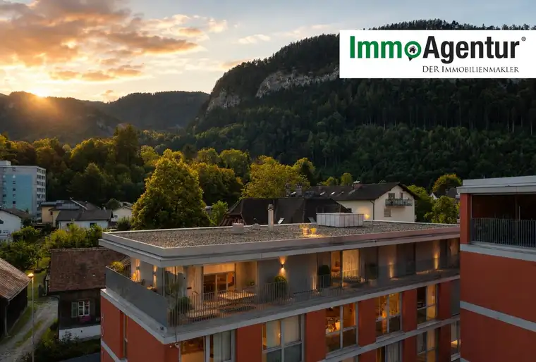 3 Zimmer-Wohnung | Penthouse | Große Terrasse | Götzis