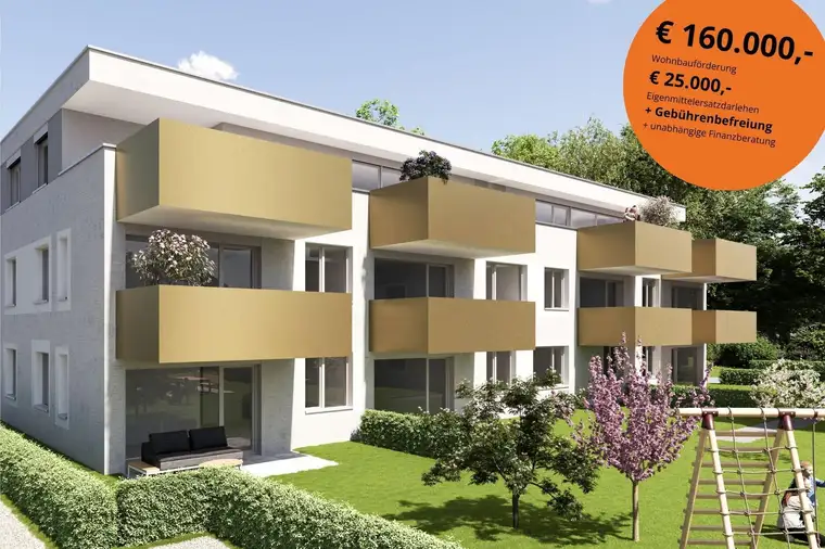 4-Zi Gartenwohnung südseitig Top A2 mit Wohnbauförderung 