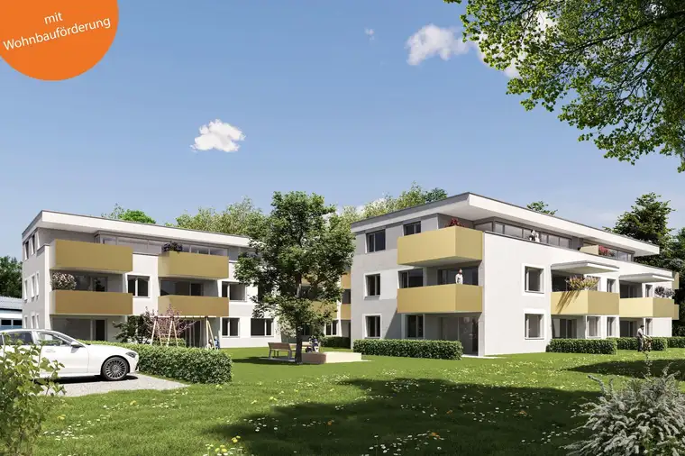 4-Zi Gartenwohnung südseitig Top A2 mit Wohnbauförderung um mtl. € 2080,-*