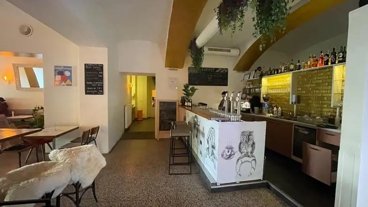 Stark frequentierter Cafe Bistro und leichter Küche am Praterstern – 133m² unbefristeter MV für nur 2.079,97 € Miete!