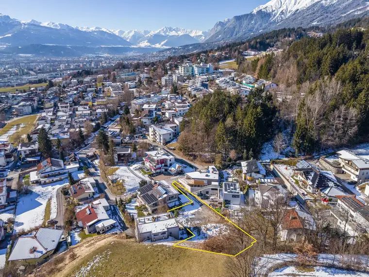 Einmaliges Baulandgrundstück in Aussichtslage Bestlage in Rum bei Innsbruck