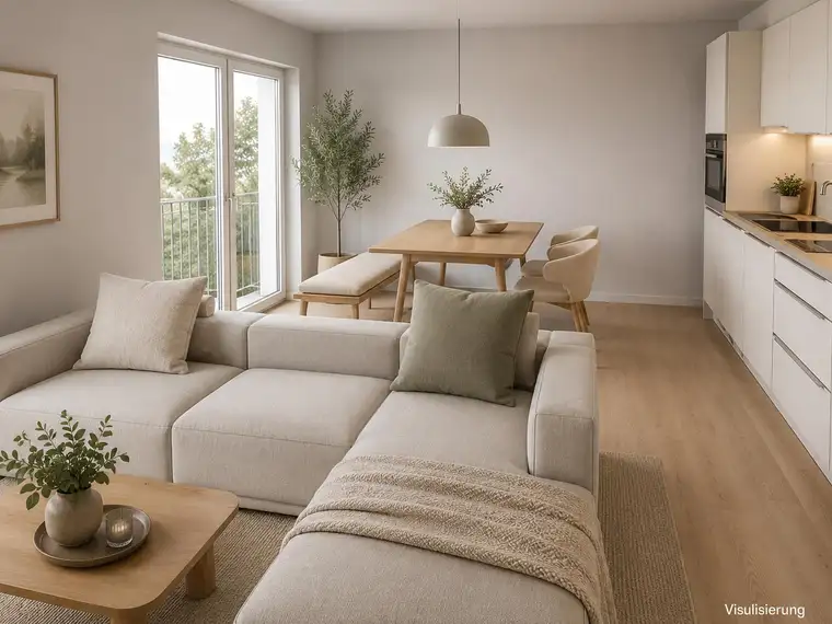 Neubau-Sanierungsprojekt mit Aufstockung Visualisierung