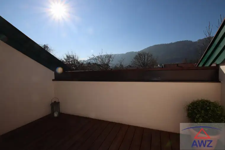 Nähe MONDSEE - Eigentumswohnung mit Dachterrasse und Ausblick