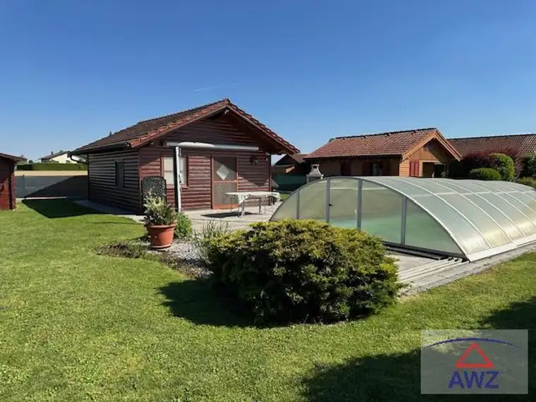 Traumhaftes Kleingartengrundstück auf Eigengrund mit Pool &amp; top gepflegtem Garten!