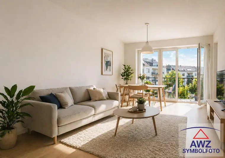 Helle 3-Zimmer-Wohnung mit Südwest-Loggia in ruhiger Lage von Timelkam! Nur ca. 12 Minuten zum Attersee!