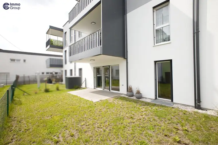 Lichtdurchflutete Gartenwohnung in Hörsching – Wohnen mit Komfort und Lebensqualität!