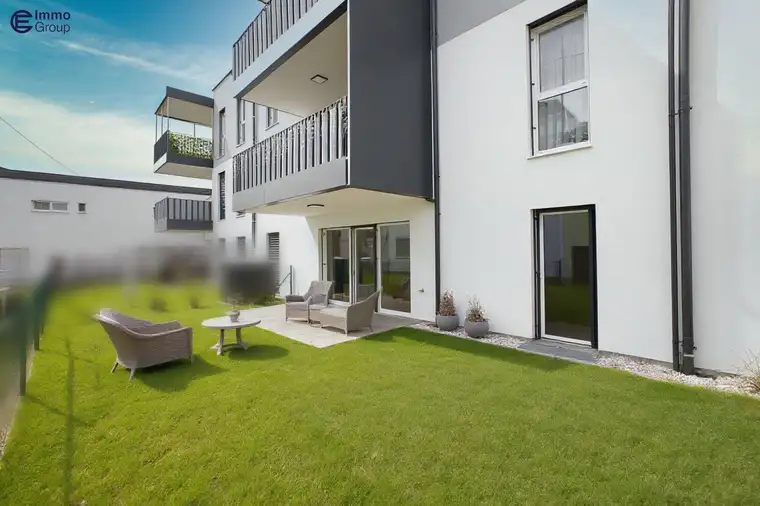 Gartenwohnung mit Stil – Rückzugsort mit perfekter Anbindung in Hörsching