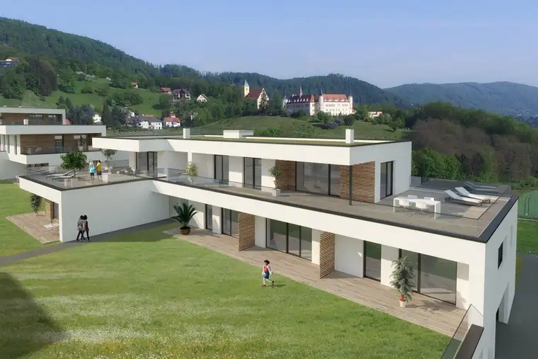 Idyllische Wohnoase: Wohnung mit großem Eigengarten und sonniger Terrasse