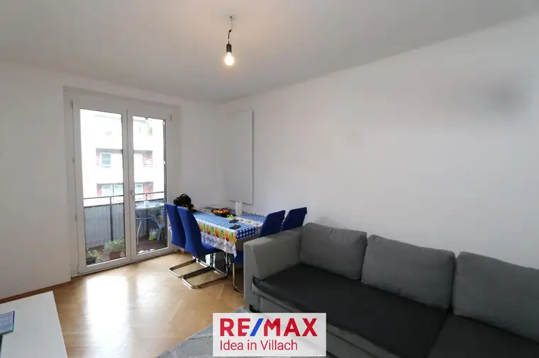 Anlegerwohnung: 2-Zimmer-Wohnung in Villach mit Balkon &amp; Stellplatz