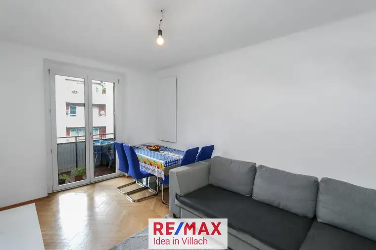 Anlegerwohnung: 2-Zimmer-Wohnung in Villach mit Balkon &amp; Stellplatz