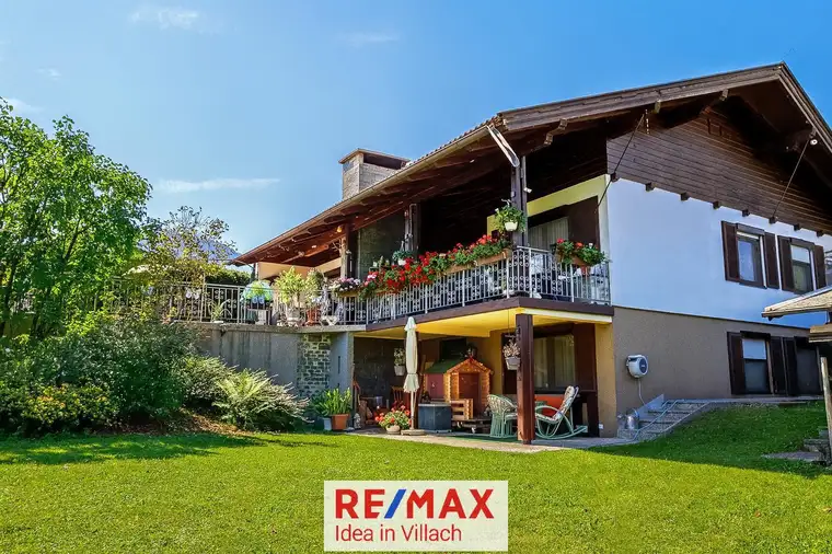 Traumlage über der Drau – Haus in Dragositschach