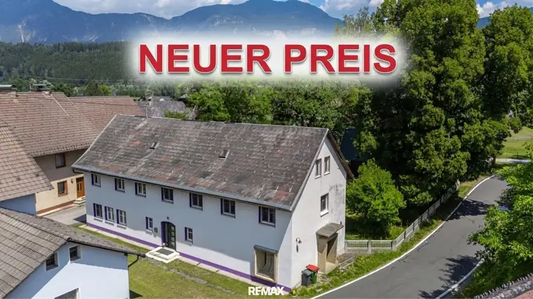 "3+1" Wohnhaus mit 3 Appartements + 1 großzügigen Wohneinheit im EG, sanierungsbedürftig