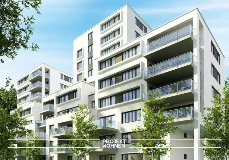 Neubau in Eisenstadt für Anleger / Elegante Extravaganz! / 2 Zimmerwohnung mit Balkon und Blick in's Grüne
