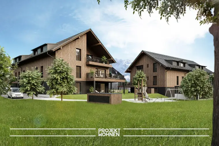 Neubauprojekt: Alpine Suite Spot | 74m² Gartenwohnung mit Ausblick auf den Grimming