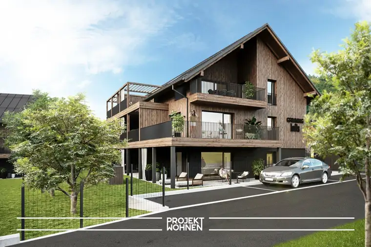 Neubauprojekt: Alpine Suite Spot | 43m² Gartenwohnung mit Ausblick auf den Grimming