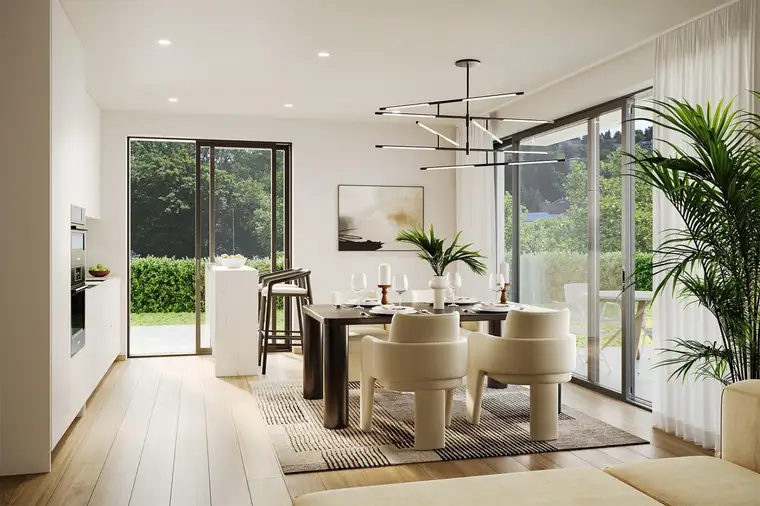 PROJEKT RIESIDENCE I GARTENWOHNUNG I 2 TERRASSEN I TIEFGARAGE I 2026 I 130m² GARTEN I MODERNE AUSSTATTUNG I PROJEKT WOHNEN I