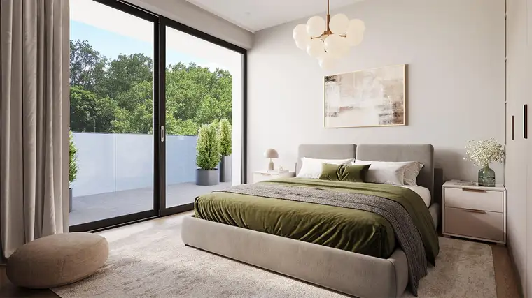 PROJEKT RIESIDENCE I 3-ZIMMER-WOHNUNG I 35m² ECKBALKON I OST-SÜD AUSRICHTUNG I AUSBLICK &amp; LICHT I 2026 I PROVISIONSFREI I PROJEKT WOHNEN