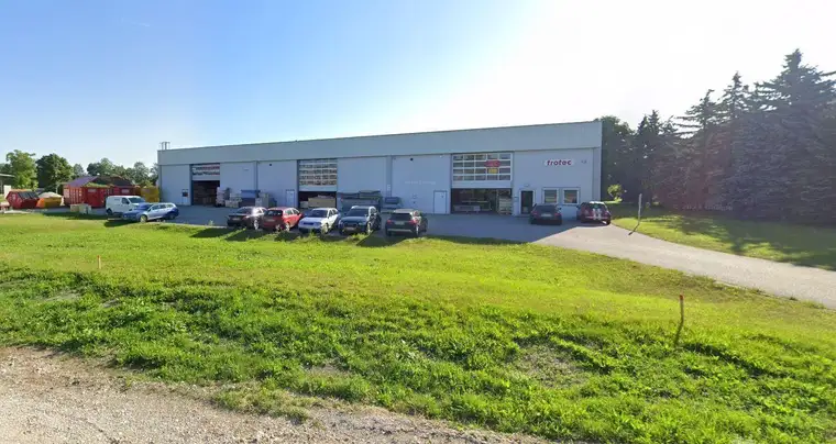 Produktions- oder Lagerhalle mit Büro und Außenlagerbereich,Widmung B (Betriebsbaugebiet) zur MIETE