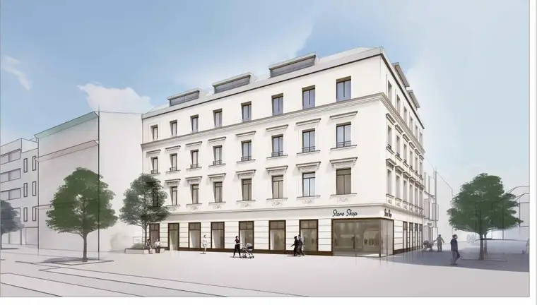 Letzte noch verfügbare Büroeinheit im Neubau Ecke Ringstraße/Fuzo Bäckergasse (1. Obergeschoß) - Fertigstellung Ende 25/FJ 26