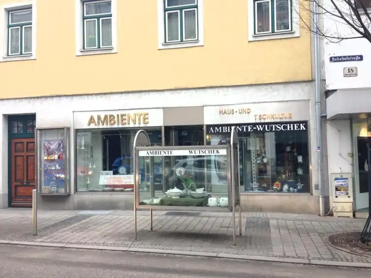 GSCHÄFTSLOKAL IN DER BAHNHOFSTRASSE - IDEAL AUCH FÜR DIENSTLEISTER