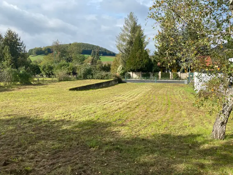 Sonniges Baugrundstück mit 1003 m2 in Alland