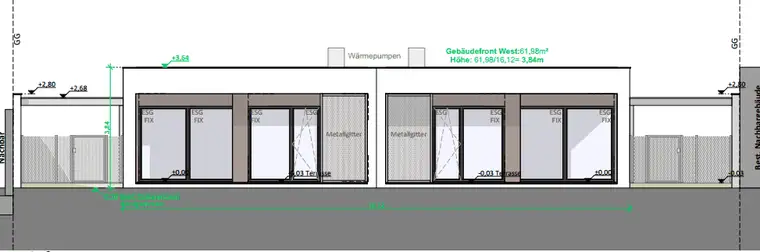 Neubau: 3-Zimmer Bungalow in Stopfenreuth