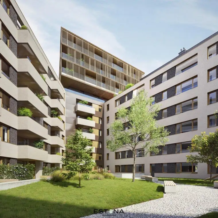 Nähe Wiener Hauptbahnhof - Neubau - Familienwohnung mit 2 Bädern und viel Stauraum