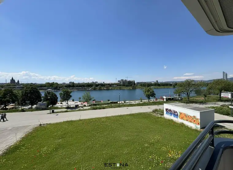Möbliertes 2 Zimmer-Apartment mit freiem Blick auf die Neue Donau | DC Residential