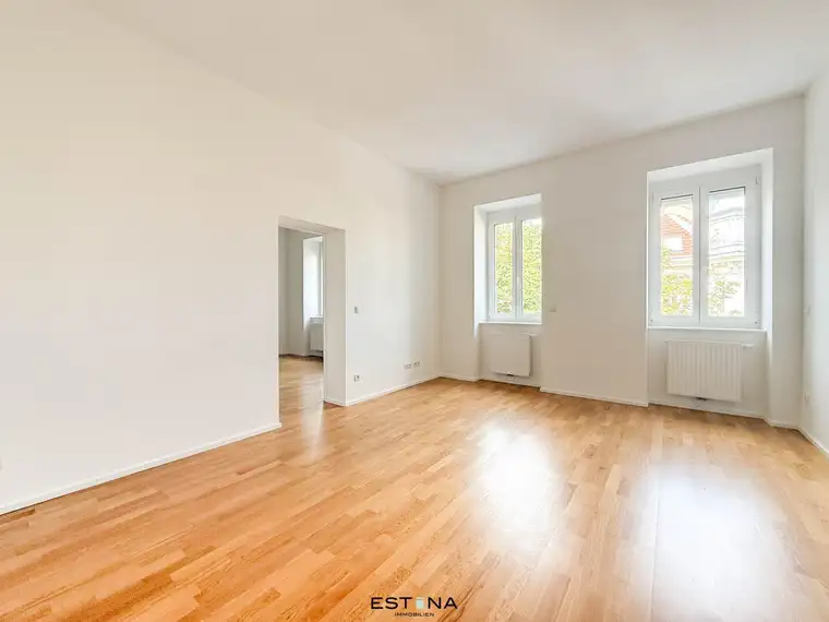Altbauwohnung mit Fernwärme | Erstbezug nach Generalsanierung