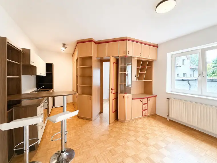 Einzimmerwohnung mit ca. 34 m² in zentraler Lage von Steyr – perfekt für Singles oder Anleger