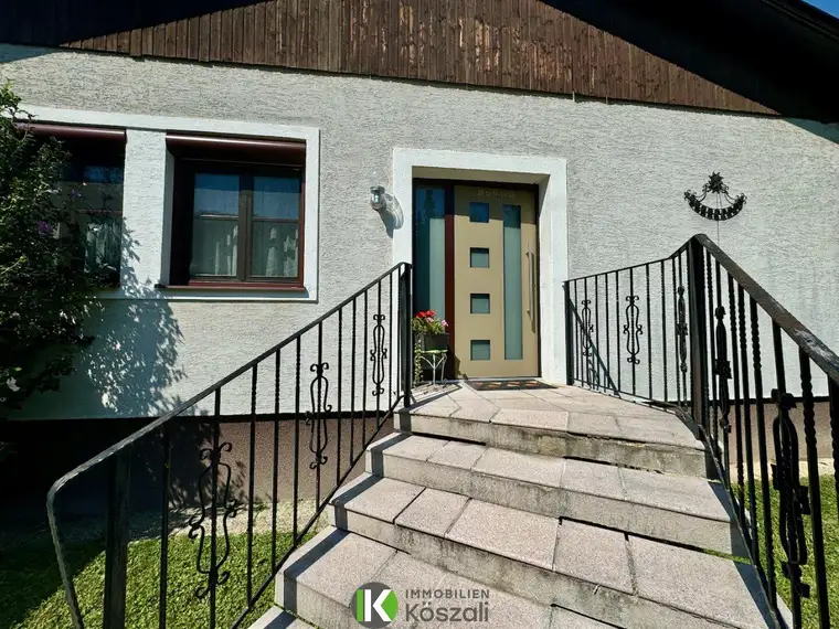 Bungalow in Neulengbach auf großem Grundstück an Grünlandgrenze