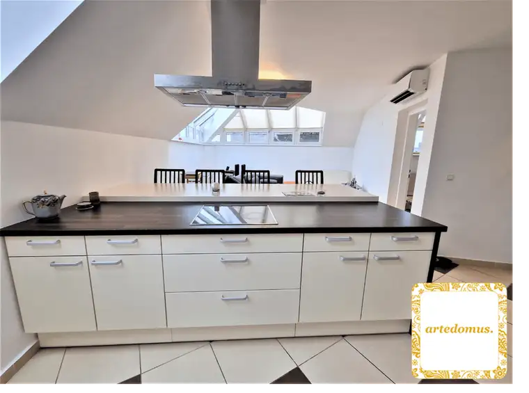 WUNDERBARE DACHGESCHOSSMAISONETTE in absoluter RUHELAGE beim MARCHFELDKANAL!