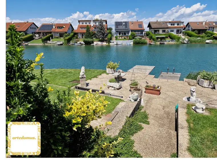 BADESEE - EINFAMILIENHAUS auf TRAUMHAFTEM SEEGRUNDSTÜCK 20 Min von Wien!