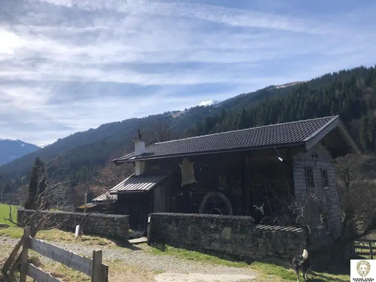 Original Mühle, errichtet rund um 1600 mit Gartenanteil