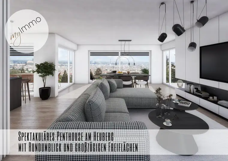 Spektakuläres Penthouse am Heuberg mit Rundumblick und großzügigen Freiflächen