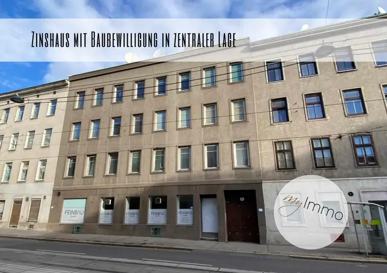 Bestandsfreies Zinshaus mit Baubewilligung in zentraler Lage