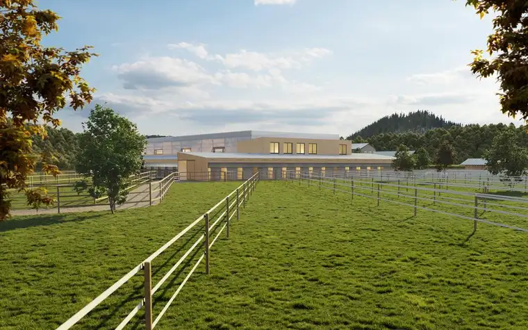 Einzigartiges Landgut mit Planung für moderne Reitsportanlage!