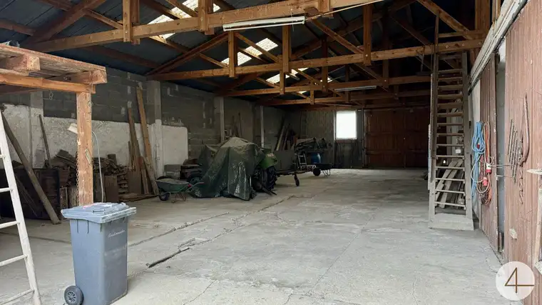 Ortsrandlage Bauernhof mit 2 großen Hallen