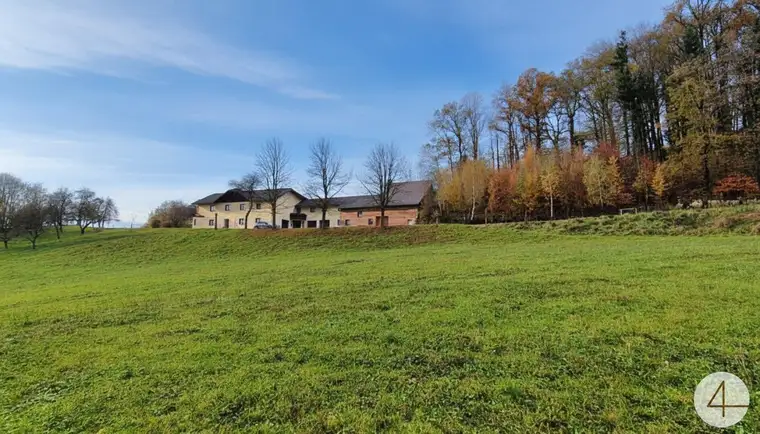 Zweifamilien-Haus mit 1,7 ha landwirtschaftlicher Nutzfläche und Quellwasser