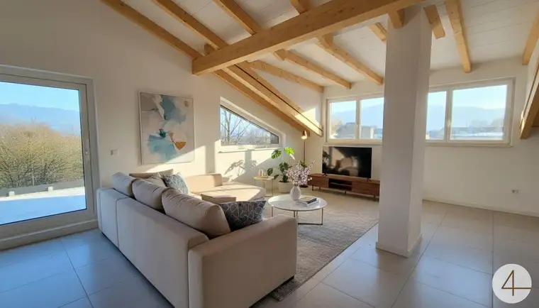 Ästhetik Pur! Traumhafte Penthouse Wohnung am Attersee